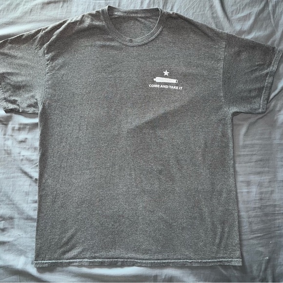 XL gray “Come And Take It” short sleeve tshirt - Picture 2 of 4